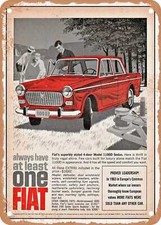 INSEGNA METALLO - 1964 FIAT