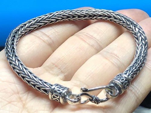 Bracciale uomo argento