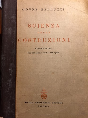 Odone belluzzi scienza delle - belluzzi,