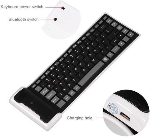 Tastiera bluetooth gomma - in,