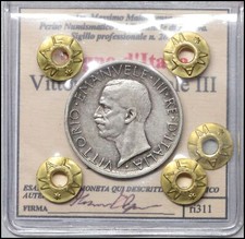 Regno d'italia 5 Lire 1927