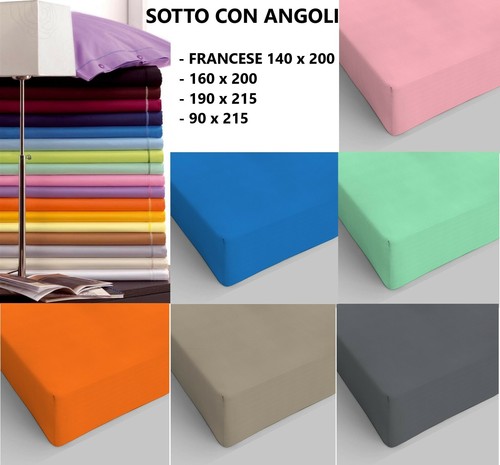 Lenzuola sotto con angoli - lenzuola,