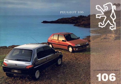 Catalogue brochure peugeot 106 - brochure,