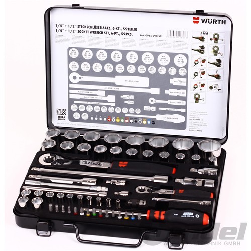 Würth zebra 1 4 - 1/2, +