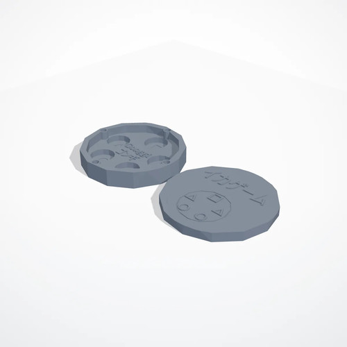 Supporto magnetico stampato - , 3d