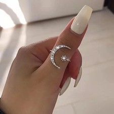 Anello Celeste Regolabile