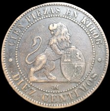 Centesimi 1870 - 10,