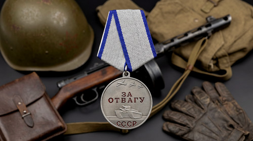 Medaille courage - medaille,