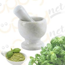 Mortaio e pestello in marmo 10