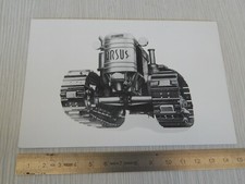 Cartolina trattore ursus omp55 - ursus,