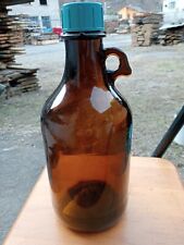 VECCHIA GRANDE BOTTIGLIA VETRO AMBRATO FARMACIA PRIMI 900 NUMERATA MEDICINA RARA