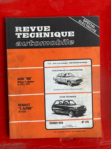 Rta revue technique 375 - rta, n°375