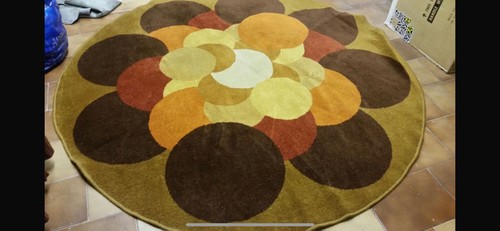 Tappeto rotondo vintage - rotondo,