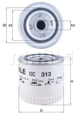 Filtro olio - olio, ad
