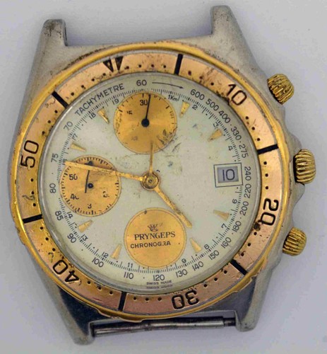 Vtg pryngeps gold - pryngeps, steel