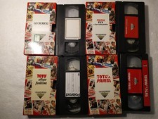 STOCK 4 VHS - Totò - Fonit