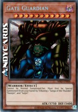 GATE GUARDIAN (Guardiano Del Cancello) • Segreta • MRD EN000 • Unl 2023 • Yugioh