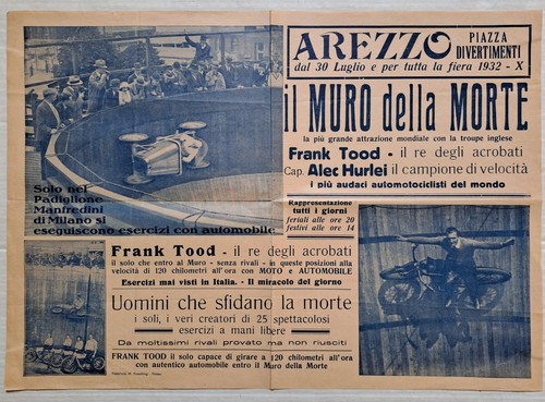 Luna park muro della morte - morte, f