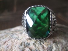 anello uomo argento 925 pietra