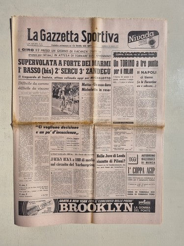 Gazzetta dello sport maggio - dello, 30