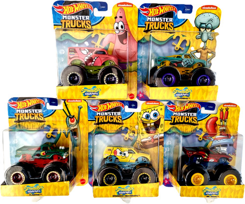 Hot wheels monster trucks 64 - hot, 1:64