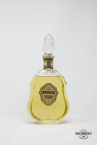 Decanter goccia oro stock - goccia,