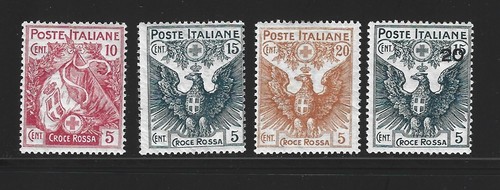 Regno 1915 bella croce rossa - bella,