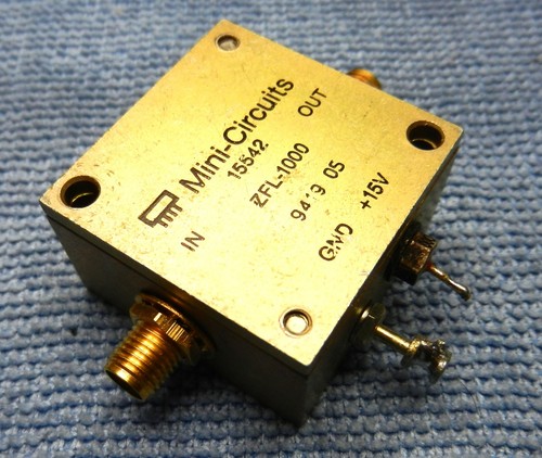 Mini circuits zfl 1000 - mini-circuits, zfl-1000