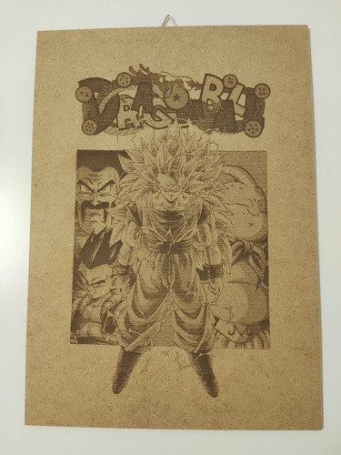 Quadro stampa dragonball goku - stampa,