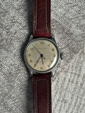 Iwc Vintage Hermes Calatrava 31mm Case Steel 1940 Antimagnetic Cal.61 Second