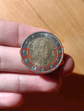 Moneta 2 Euro Giovanni Pascoli 1912-2012 | ERRORE DI CONIO