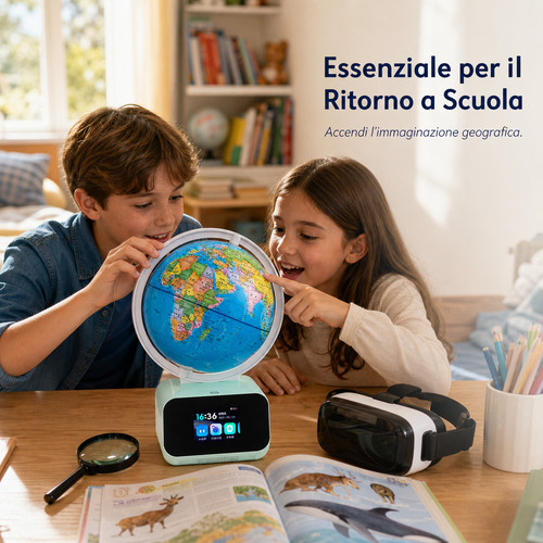 Mappamondo interattivo per - interattivo,