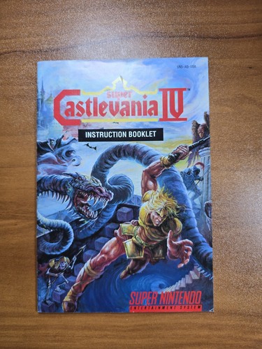 Manuale super castlevania - super, iv