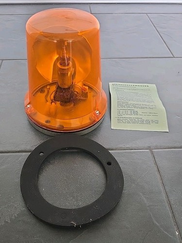 Luce circolare arancione ddr - circolare,