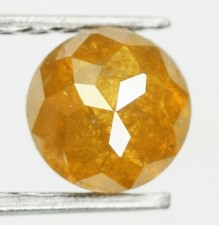 0.58 CT Naturale Diamante Sfuso, Rotondo Rosa Taglio Diamante, Rustico 4.7 MM