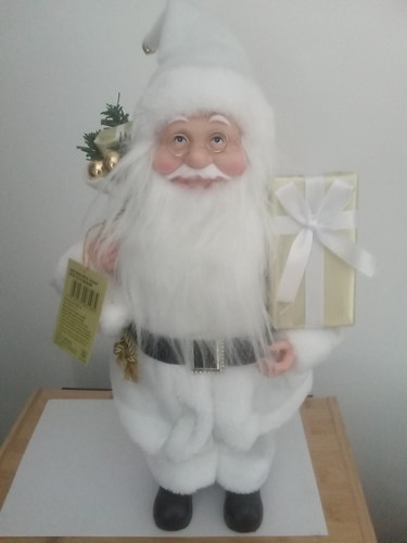 Pupazzo babbo natale - pupazzo, bianco