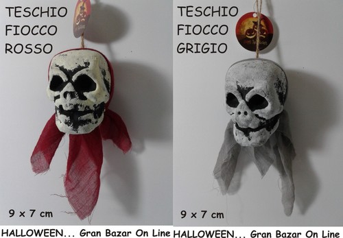 Halloween appendino teschio - appendino,
