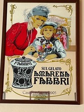 Specchio pubblicitario vintage