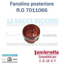 Fanalino Posteriore Lambretta C - D - LD (fino al 1956) - E - F