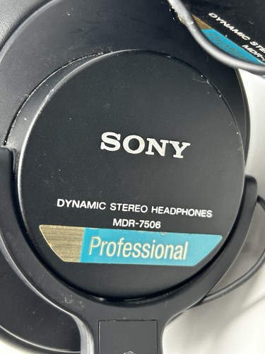 Sony mdr 7506 professional - mdr-7506,