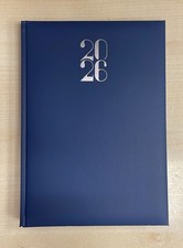 Agenda Giornaliera 2026 – 17x24 con Sabato e Domenica separato BLU