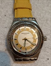 Orologio STENDARDO ITALY  IMMERSION EASY 3 GIALLO con Cinturino Originale Usato