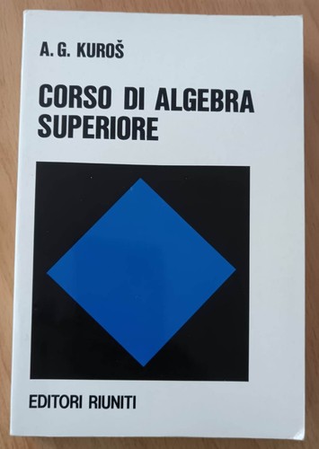 Corso algebra superiore - di,