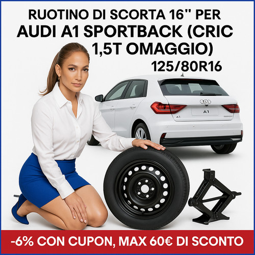 Ruotino scorta 16 - 🔥, di