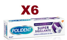 6 POLIDENT SUPER SIGILLANTE