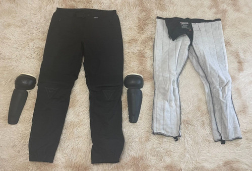 Pantaloni moto motociclista
