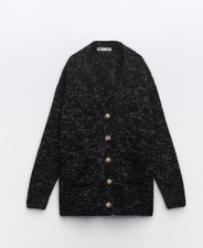 CARDIGAN DONNA ZARA NUOVO CON