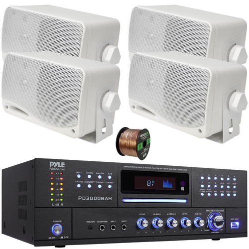 Pyle amplificatore 4000w - amplificatore, 4-ch