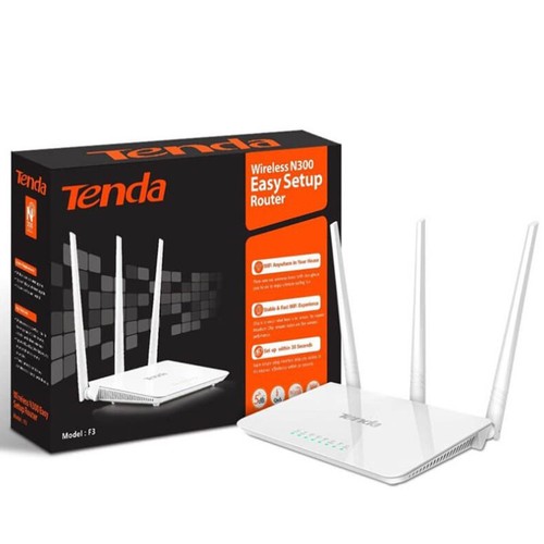 Router tenda f3 easy - router,