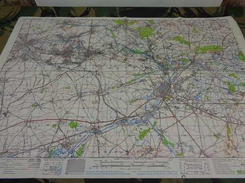 Original ww2 british - british, map
